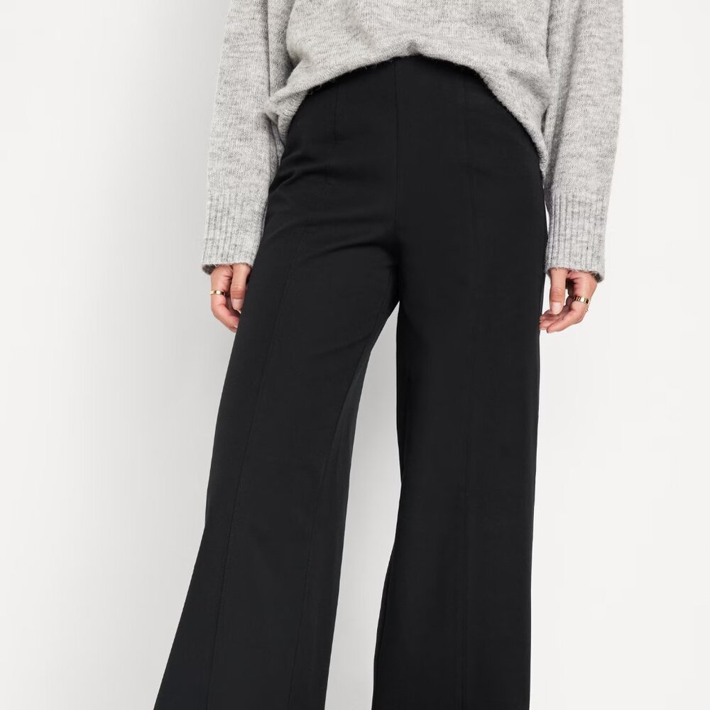 Old Navy Pixie Wide Legged Black Pants Size XXL